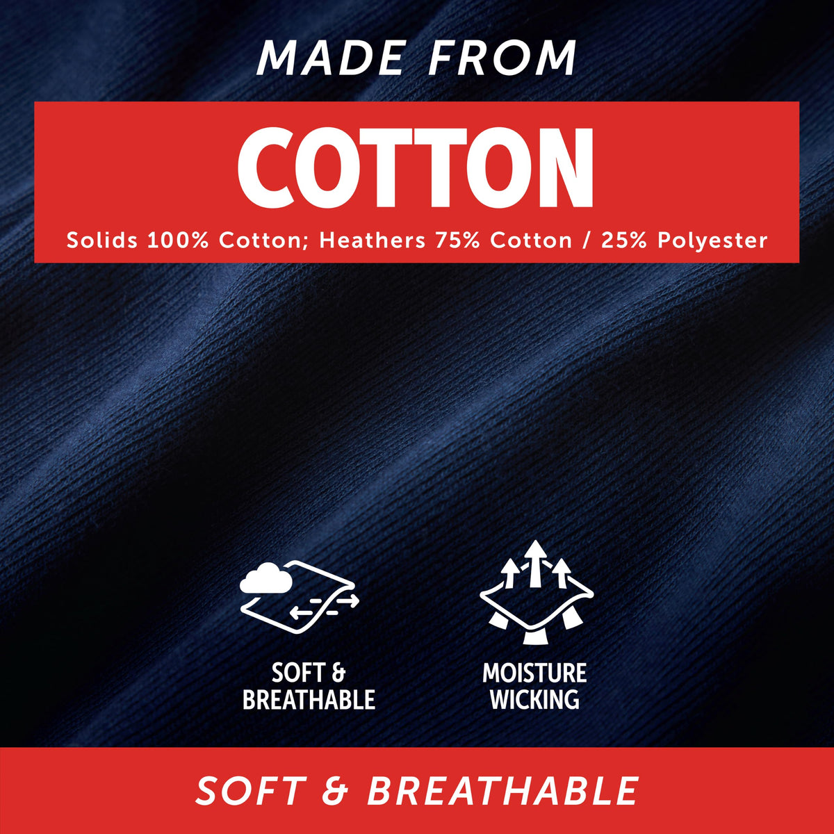 Hanes mens Underwear Boxer Briefs Pack, Cool & Breathable Cotton